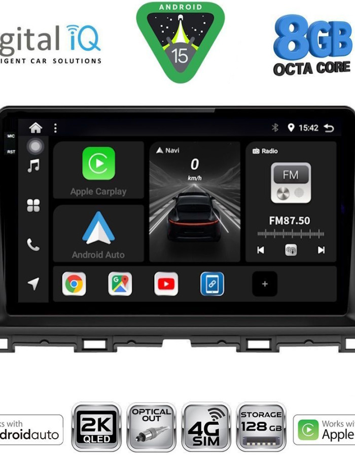 DIGITAL IQ BXK 20380_CPAA (10inc) MULTIMEDIA TABLET for MAZDA  CX5 mod. 2013-2017