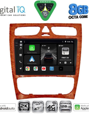DIGITAL IQ BXK 20402CH_CPAA (9inc) MULTIMEDIA TABLET for MERCEDES C (W203) mod. 1999-2004