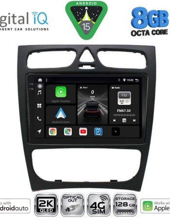 DIGITAL IQ BXK 20402_CPAA (9inc) MULTIMEDIA TABLET for MERCEDES C (W203) mod. 1999-2004
