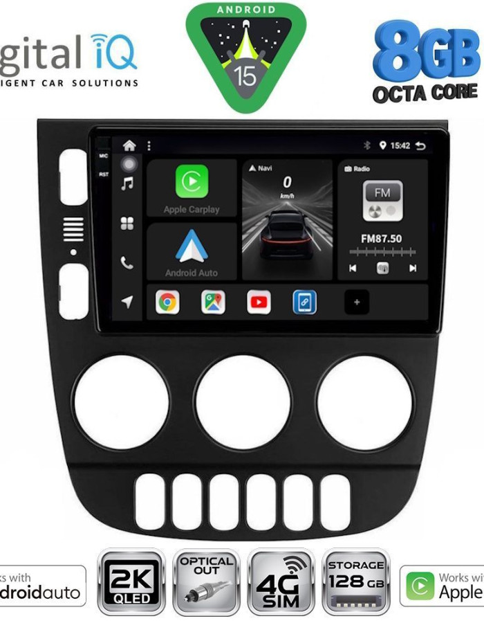 DIGITAL IQ BXK 20413_CPAA (9inc) MULTIMEDIA TABLET for MERCEDES ML (W163) mod. 2002-2005