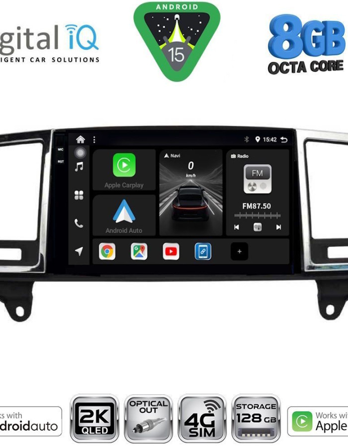 DIGITAL IQ BXK 20415_CPAA (9inc) MULTIMEDIA TABLET for MERCEDES ML (W166) – GL (X166) mod. 2011-2019