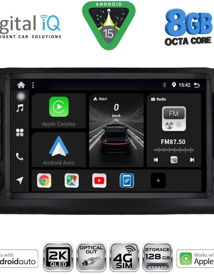 DIGITAL IQ BXK 20416_CPAA (9inc) MULTIMEDIA TABLET for MERCEDES ML (W164) – GL (X164) mod. 2005-2011