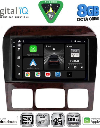DIGITAL IQ BXK 20426_CPAA (9inc) MULTIMEDIA TABLET for MERCEDES  S  W220  mod. 1998-2005