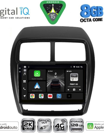 DIGITAL IQ BXK 20431_CPAA (9inc) MULTIMEDIA TABLET for MITSUBISHI ASX mod. 2020-2023