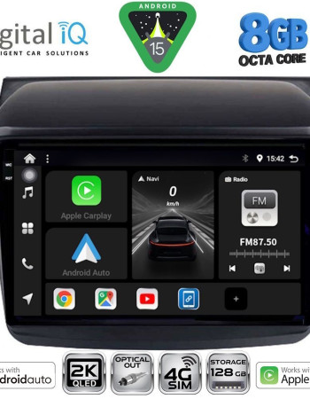 DIGITAL IQ BXK 20436_CPAA (9inc) MULTIMEDIA TABLET for MITSUBISHI L200 mod. 2006-2015