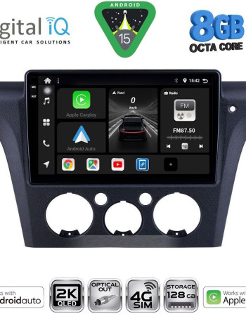 DIGITAL IQ BXK 20441_CPAA CLIMA (10inc) MULTIMEDIA TABLET for MITSUBISHI OUTLANDER mod. 2001-2005 with CLIMA