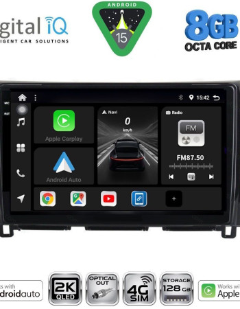DIGITAL IQ BXK 20456_CPAA (10inc) MULTIMEDIA TABLET for NISSAN NAVARA mod. 2016-2025