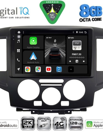 DIGITAL IQ BXK 20458BL_CPAA (9inc) MULTIMEDIA TABLET for NISSAN NV 200 mod. 2009-2020 (BLACK)