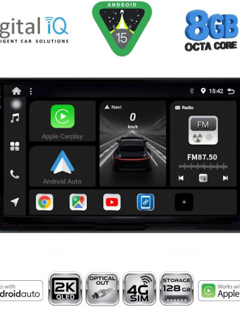 DIGITAL IQ BXK 20460_CPAA (9inc) MULTIMEDIA TABLET for NISSAN MICRA mod. 2017-2025