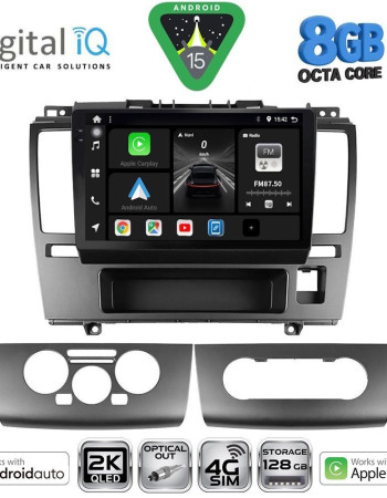 DIGITAL IQ BXK 20465_CPAA (9inc) MULTIMEDIA TABLET for NISSAN TIDA mod. 2004-2013