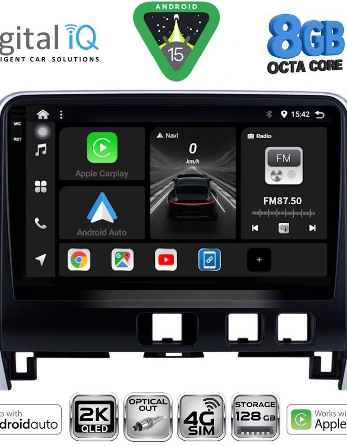 DIGITAL IQ BXK 20471_CPAA (10inc) MULTIMEDIA TABLET for NISSAN SERENA mod. 2016-2022