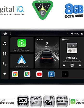 DIGITAL IQ BXK 20481SL_CPAA (9inc) MULTIMEDIA TABLET for OPEL ALL mod. 2004-2014 (SILVER)