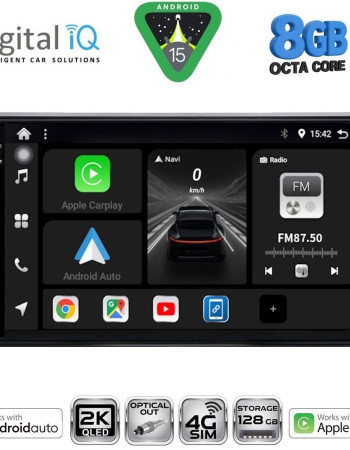 DIGITAL IQ BXK 20481BL_CPAA (9inc) MULTIMEDIA TABLET for OPEL ALL mod. 2004-2014 (BLACK)