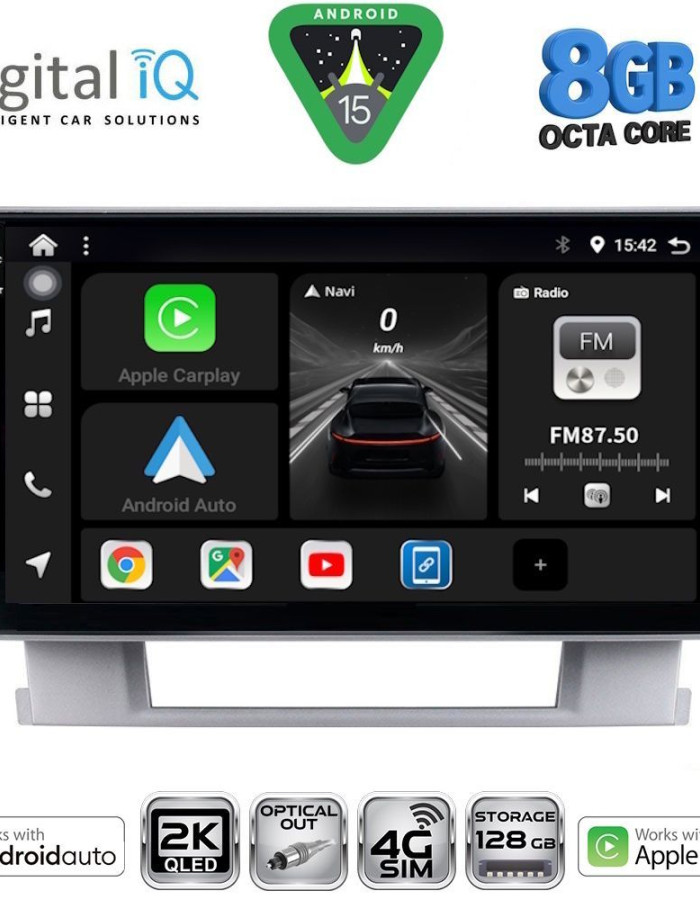 DIGITAL IQ BXK 20482_CPAA (9inc) MULTIMEDIA TABLET for OPEL ASTRA J mod.2010-2016