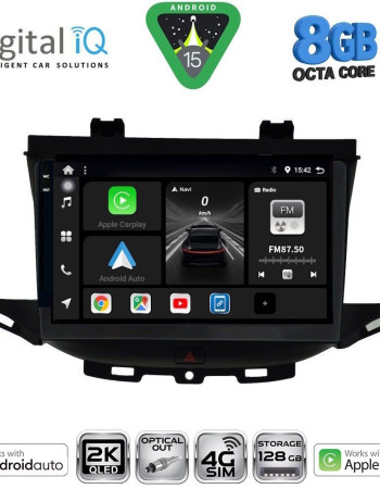 DIGITAL IQ BXK 20483_CPAA (9inc) MULTIMEDIA TABLET for OPEL ASTRA K mod. 2015-2022