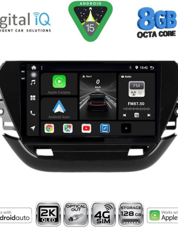DIGITAL IQ BXK 20487_CPAA (9inc) MULTIMEDIA TABLET for OPEL CORSA F mod. 2019-2024