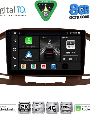 DIGITAL IQ BXK 20491BR_CPAA (9inc) MULTIMEDIA TABLET for OPEL INSIGNIA  mod.2008-2013 (BROWN)