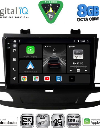 DIGITAL IQ BXK 20493_CPAA (9inc) MULTIMEDIA TABLET for OPEL INSIGNIA mod. 2018-2024
