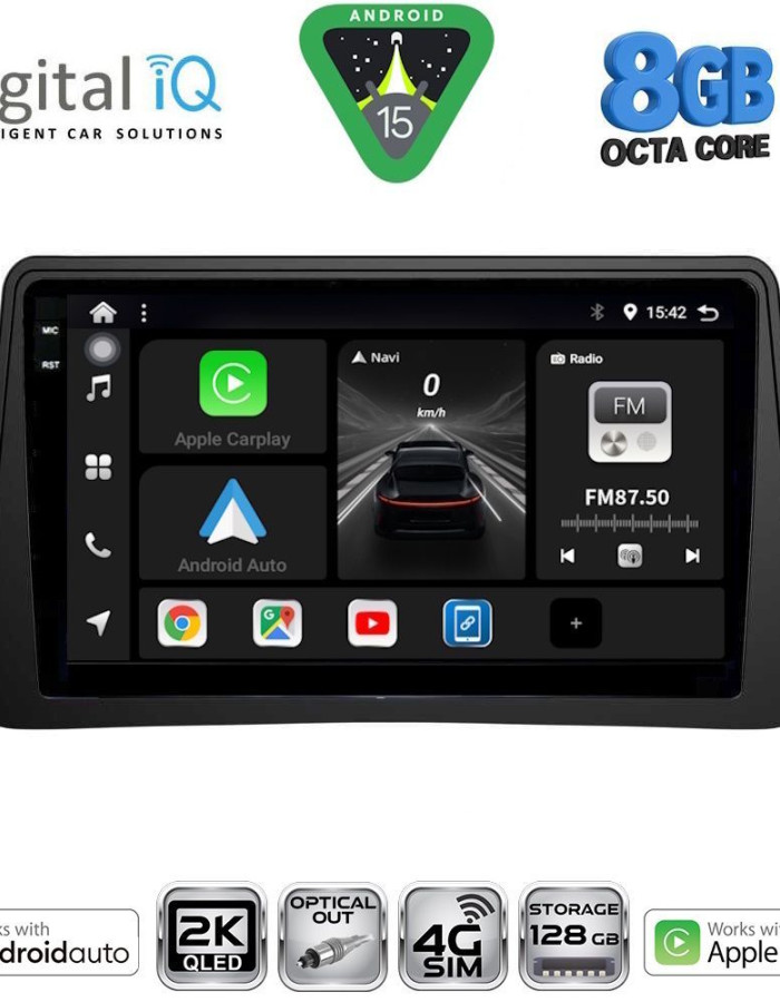 DIGITAL IQ BXK 20496_CPAA (9inc) MULTIMEDIA TABLET for OPEL MOKKA mod. 2012-2015