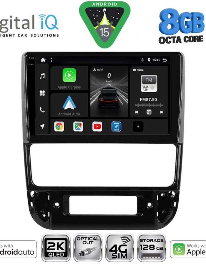 DIGITAL IQ BXK 20516_CPAA (9inc) MULTIMEDIA TABLET for PEUGEOT 406 mod. 1998-2004