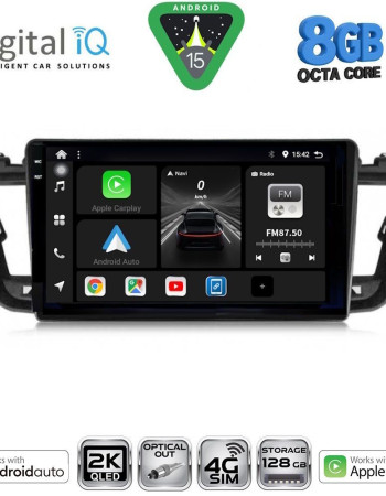 DIGITAL IQ BXK 20518_CPAA (9inc) MULTIMEDIA TABLET for PEUGEOT 508 mod. 2010-2016