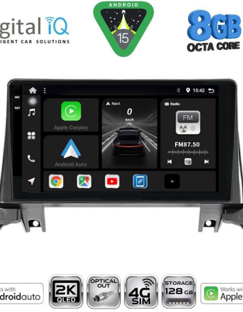 DIGITAL IQ BXK 20519_CPAA (9inc) MULTIMEDIA TABLET for PEUGEOT 3008 - 5008 mod. 2016-2024
