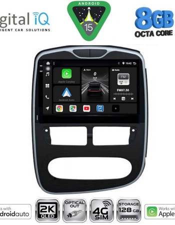 DIGITAL IQ BXK 20544_CPAA (10inc) MULTIMEDIA TABLET for RENAULT CLIO mod. 2012-2015