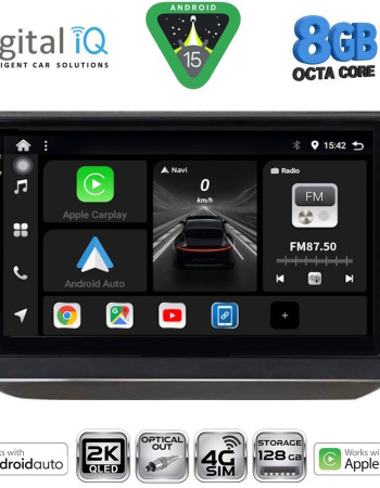 DIGITAL IQ BXK 20581_CPAA (10inc) MULTIMEDIA TABLET for SKODA FABIA mod. 2008-2014