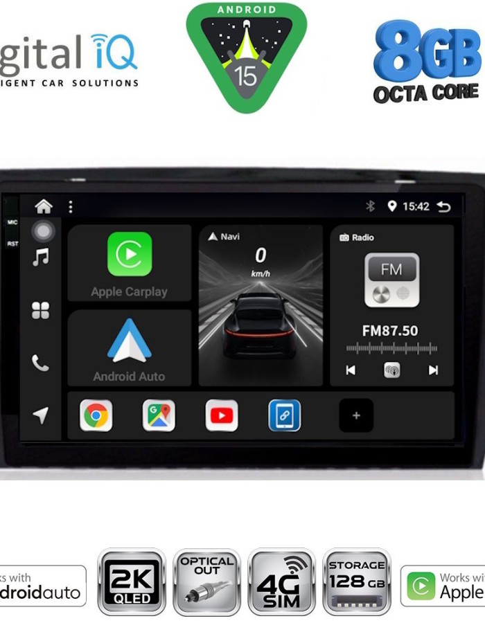 DIGITAL IQ BXK 20597_CPAA (10inc) MULTIMEDIA TABLET for SKODA OCTAVIA 7 mod. 2013-2021