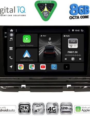 DIGITAL IQ BXK 20598_CPAA (10inc) MULTIMEDIA TABLET for SKODA OCTAVIA 8 mod. 2021-2026