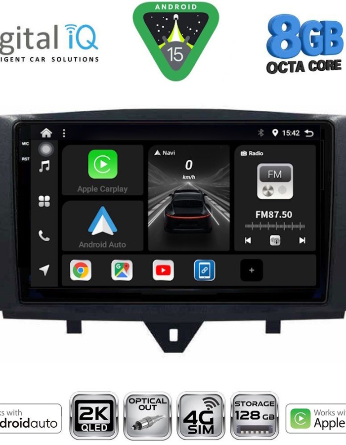 DIGITAL IQ BXK 20622_CPAA (9inc) MULTIMEDIA TABLET for SMART (451) mod. 2010-2015