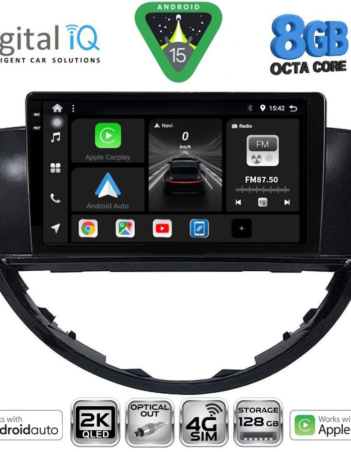 DIGITAL IQ BXK 20660_CPAA (9inc) MULTIMEDIA TABLET for SUBARU TRIBECA mod. 2007-2014
