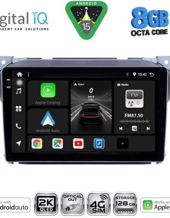 DIGITAL IQ BXK 20670_CPAA (9inc) MULTIMEDIA TABLET for SUZUKI ALTO - NISSAN PIXO mod. 2009-2014