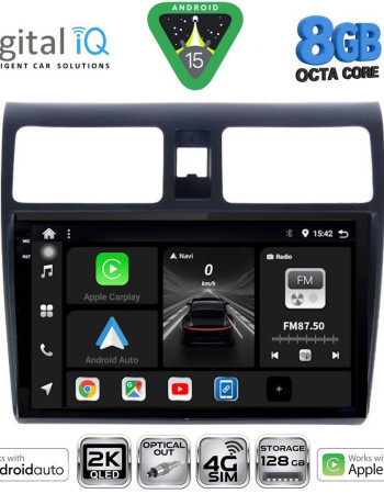 DIGITAL IQ BXK 20684_CPAA (10inc) MULTIMEDIA TABLET for SUZUKI SWIFT mod. 2005-2011