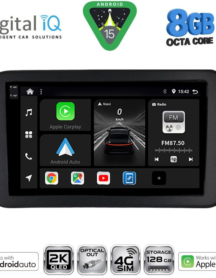 DIGITAL IQ BXK 20690_CPAA (9inc) MULTIMEDIA TABLET for SUZUKI SΧ4 S-CROSS mod. 2021-2026