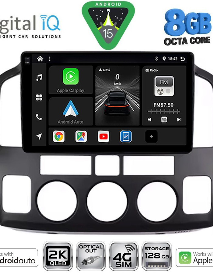 DIGITAL IQ BXK 20694_CPAA (9inc) MULTIMEDIA TABLET for SUZUKI VITARA mod. 2000-2005
