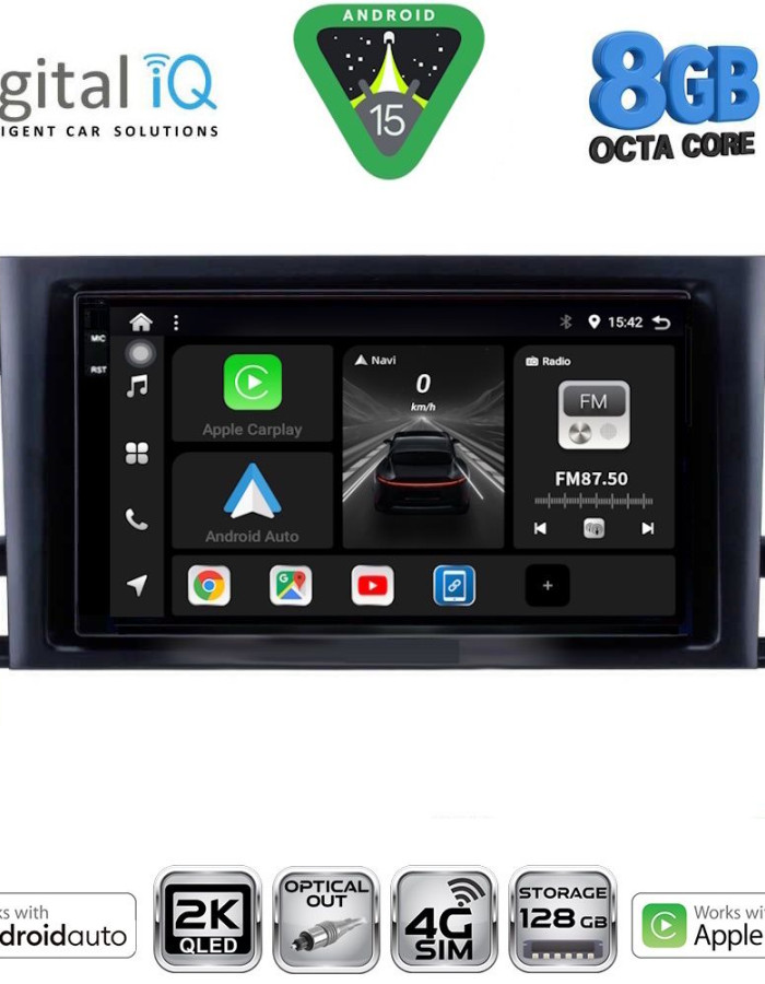DIGITAL IQ BXK 20696_CPAA (9inc) MULTIMEDIA TABLET for SUZUKI GRAND VITARA mod. 2005-2015