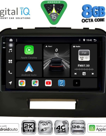 DIGITAL IQ BXK 20697BL_CPAA (9inc) MULTIMEDIA TABLET for SUZUKI VITARA mod. 2016-2025 (BLACK)