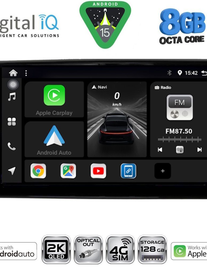DIGITAL IQ BXK 20701_CPAA (10inc) MULTIMEDIA TABLET for TOYOTA RAIZE mod. 2020-2026