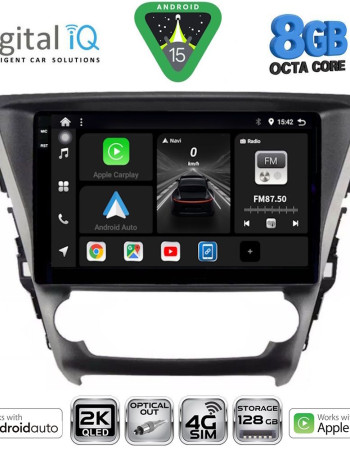 DIGITAL IQ BXK 20706_CPAA (10inc) MULTIMEDIA TABLET for TOYOTA AVENSIS mod. 2016-2019