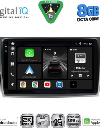 DIGITAL IQ BXK 20713_CPAA (9inc) MULTIMEDIA TABLET for TOYOTA COROLLA 4D mod. 2006-2012