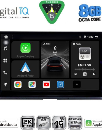 DIGITAL IQ BXK 20716_CPAA (10inc) MULTIMEDIA TABLET for TOYOTA COROLLA mod. 2019-2026