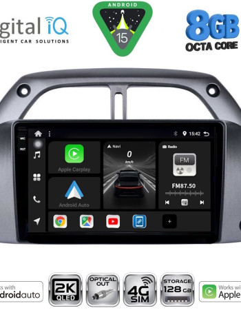 DIGITAL IQ BXK 20730_CPAA A/C (9inc) MULTIMEDIA TABLET for TOYOTA RAV 4 mod. 2000-2006
