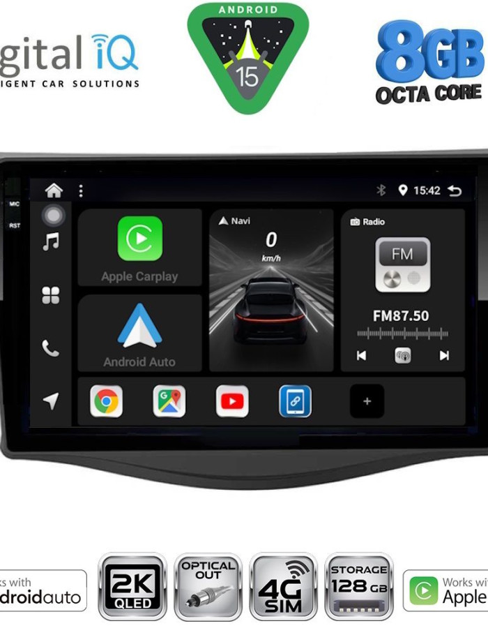 DIGITAL IQ BXK 20731_CPAA (9inc) MULTIMEDIA TABLET for TOYOTA RAV 4 mod. 2006-2012