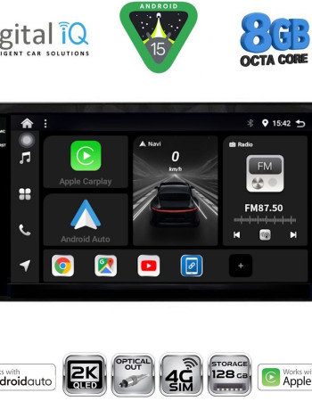 DIGITAL IQ BXK 20734_CPAA (10inc) MULTIMEDIA TABLET for TOYOTA RAV 4 mod. 2019-2025