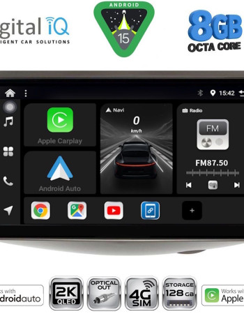 DIGITAL IQ BXK 20735_CPAA (9inc) MULTIMEDIA TABLET for TOYOTA YARIS mod. 1999-2006