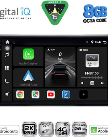 DIGITAL IQ BXK 20744_CPAA  (9inc) MULTIMEDIA TABLET for GOLF 4 mod. 1998-2003