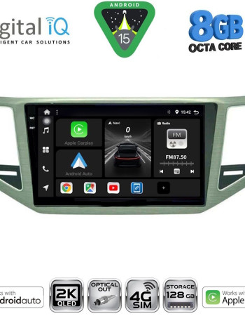 DIGITAL IQ BXK 20745SL_CPAA (10inc) MULTIMEDIA TABLET for VW GOLF SPORTSVAN mod. 2014-2021 (SILVER)