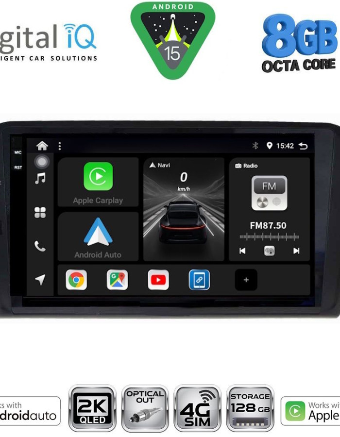 DIGITAL IQ BXK 20750_CPAA (10inc) MULTIMEDIA TABLET for VW PASSAT mod. 2016-2023