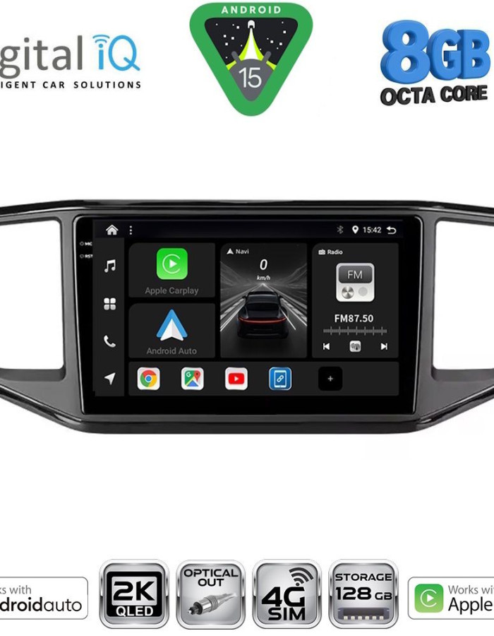DIGITAL IQ BXK 20754_CPAA (9inc) MULTIMEDIA TABLET for VW AMAROK mod. 2017-2022